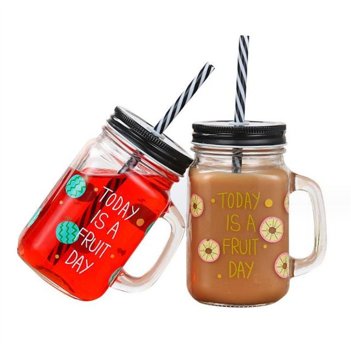 tumbler glassware -Fruits Joy